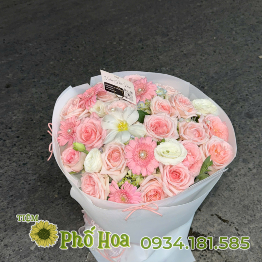 bó hoa chúc mừng - ms 114