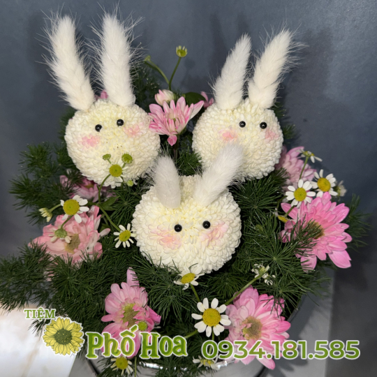 Hộp Hoa thỏ 🐰