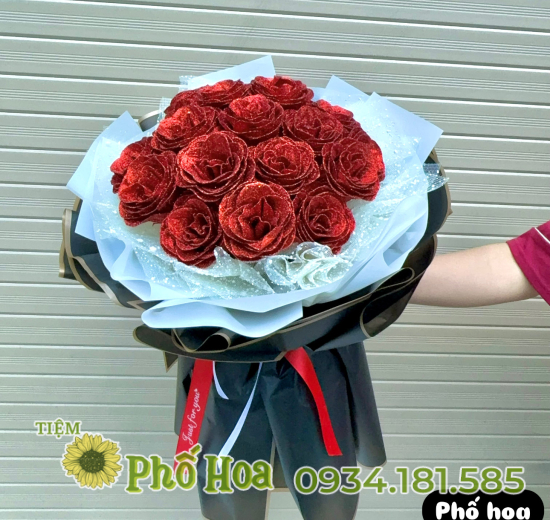 Bó hoa sáp tình iu