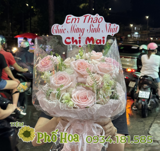 Hoa bó sinh nhật -MS12