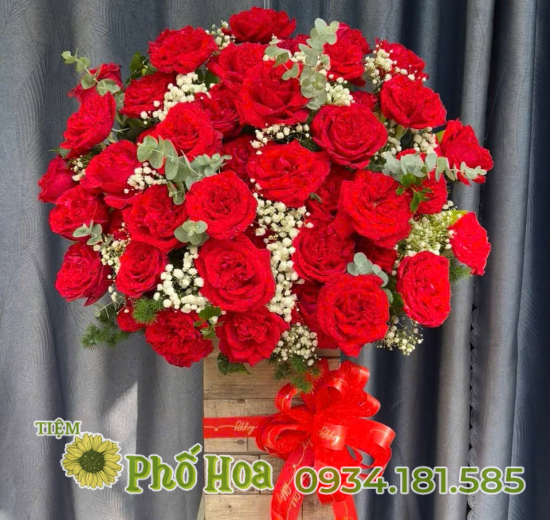 GIỎ HỒNG ĐỎ OHARA NGOẠI